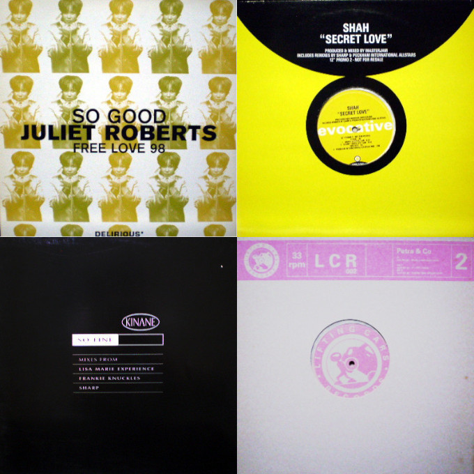 【90年代女性Vo.ハウス4枚セット】Juliet Roberts/Shah・Secret Love/Kinane・So Fine/Petra & Co・Just Let Go/Sharp&Frankie Knuckles拍卖