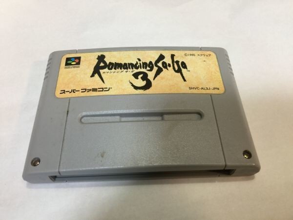 スーパーファミコン ロマンシング サ・ガ3 美品 FA522A 9906拍卖