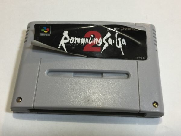 GG.スーパーファミコン SFC ロマンシングサガ ラベルハガレあり 2FY1 9901拍卖