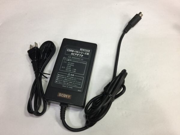 GG.ACアダプター I-ODATA SKB2005C-IO 丸形コネクタ 5V.12V BO362G拍卖