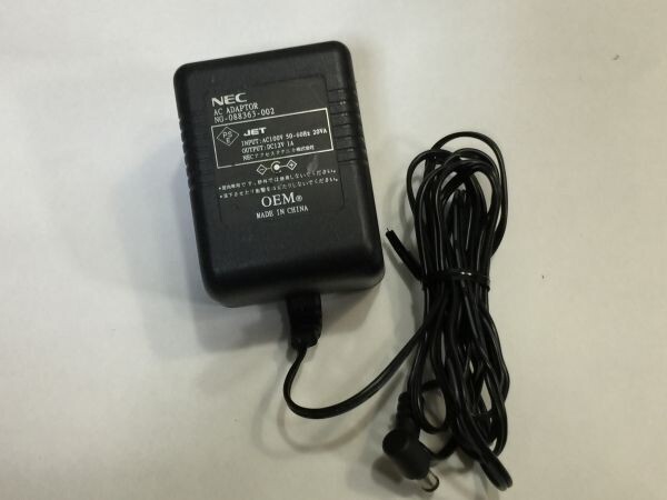 ACアダプター NEC NG-088363-002 12V 1A 2F07AA拍卖