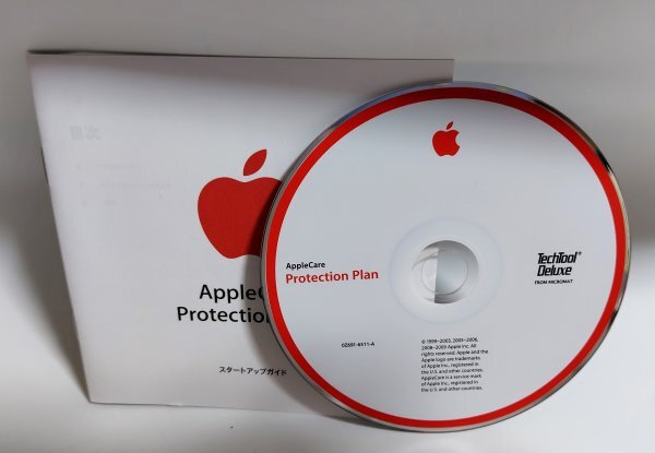 【同梱OK】 AppleCare Protection Plan ■ TechTool Deluxe拍卖