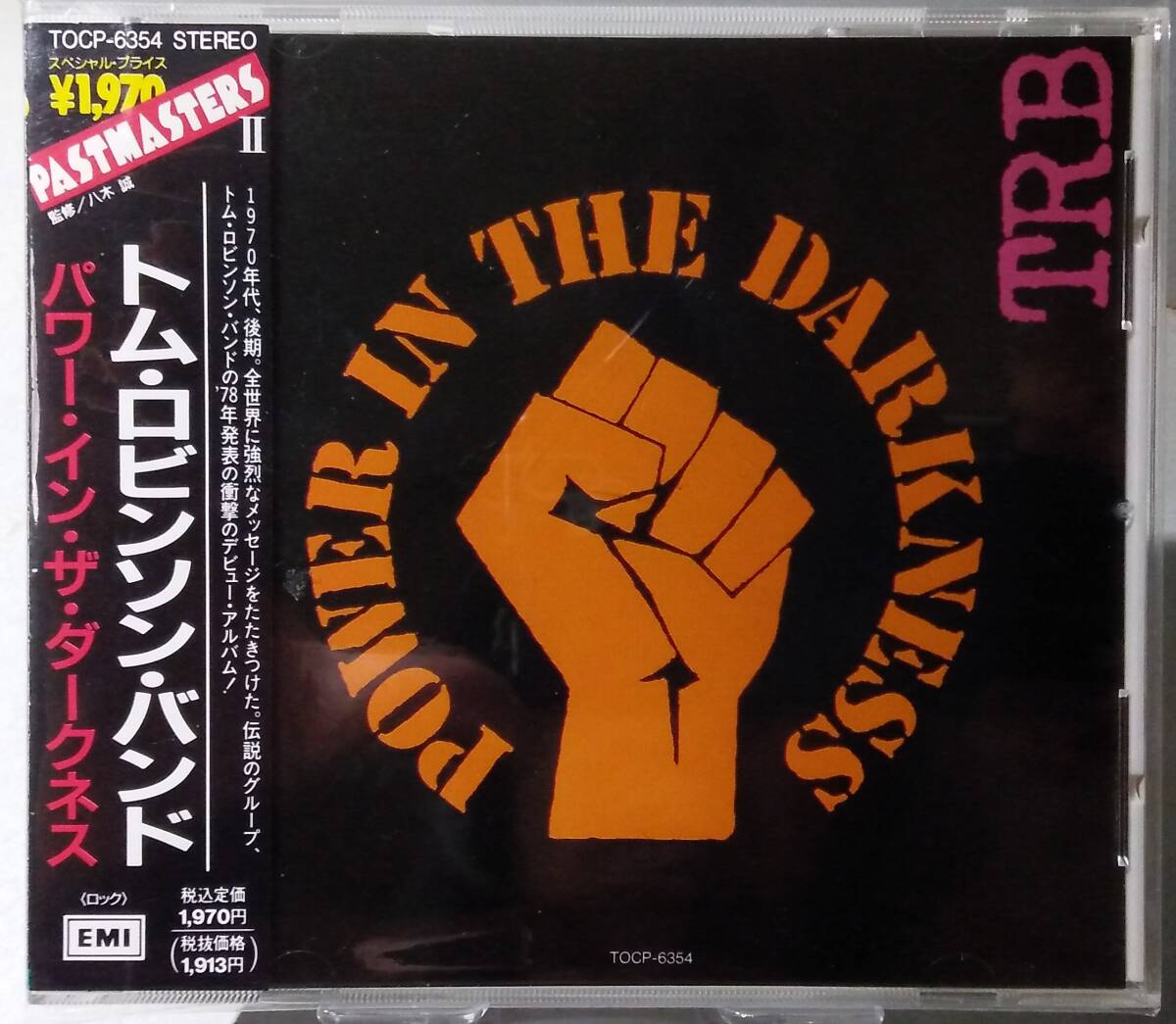 ◆ 希少国内盤・帯付 ◆ トム・ロビンソン・バンド『 パワー・イン・ザ・ダークネス 』TOM ROBINSON BAND ◆拍卖