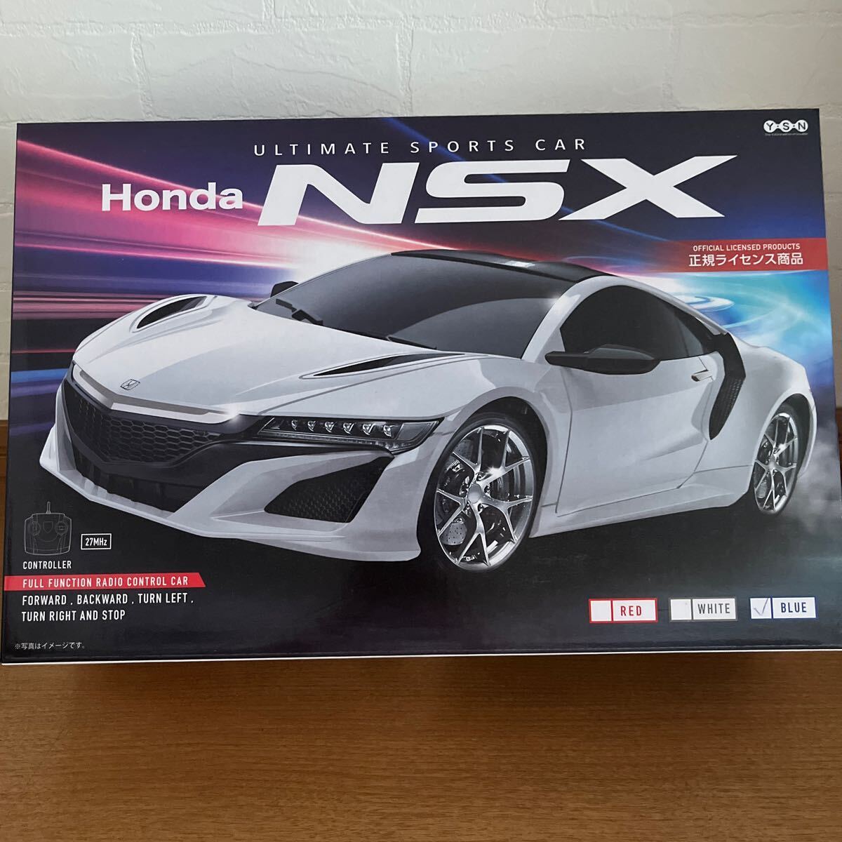 【未開封】☆HONDA NSX☆ ラジコン ブルー 青 正規ライセンス商品拍卖