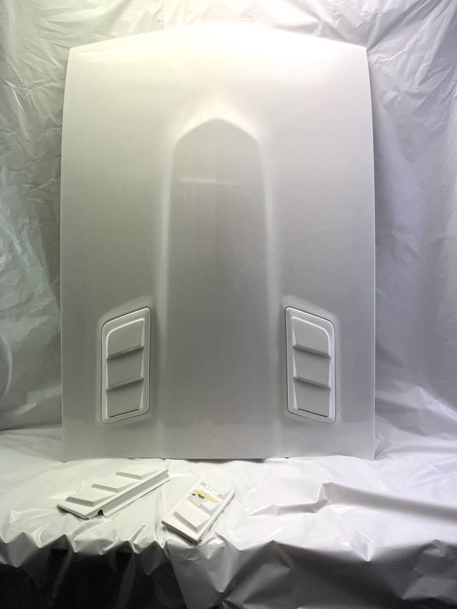 日本製 配達条件有 S30 Z フェアレディZ ボンネット FRP 白ゲル ダクト 海外仕様 リトアッシー バッテリーカバー 2プライ制作 注文後制作 拍卖