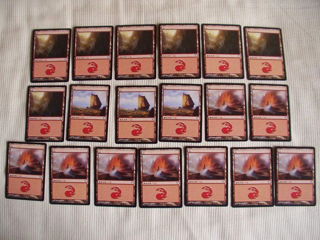 バイン MTG アヴァシンの帰還 基本土地/基本地形 山 19枚 拍卖