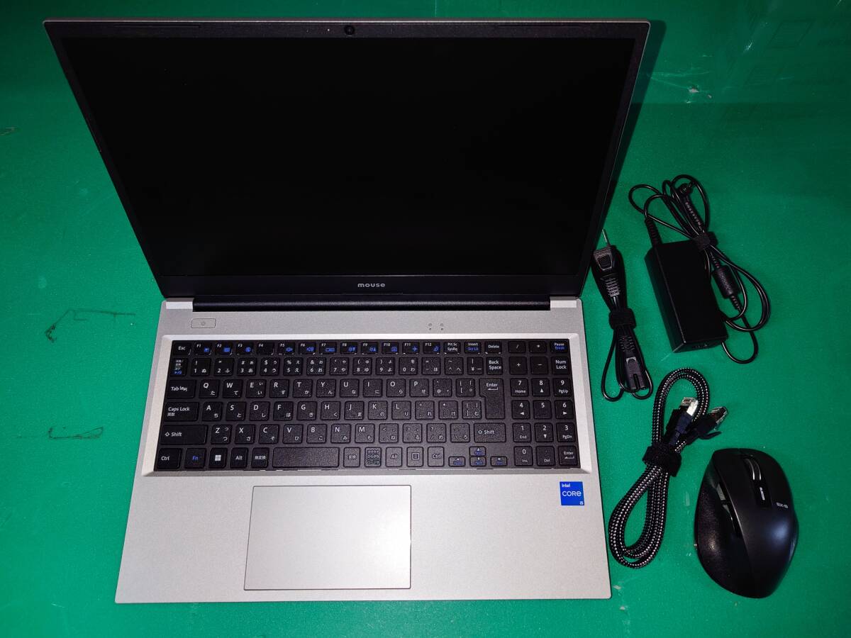 中古 美品 15.6型ノートパソコン 箱付き マウスコンピューター B5-i5 #2206B5-i5TGLBSW11 メモリ16GB SSD512GB 送料1000円から MO02拍卖