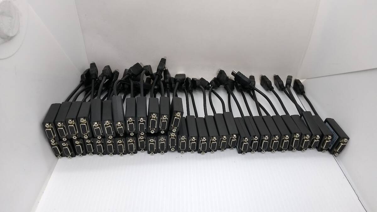 ●NEC HDMI VGA変換アダプタ PC-VP-BK07 40個セット拍卖