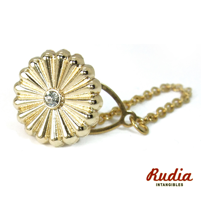 菊紋ピンバッジ タイタック ラペルピン バッジ バッチ 冠婚葬祭 ビジネス プレゼント 全9種 KPB-9004 ラインストーン付き拍卖