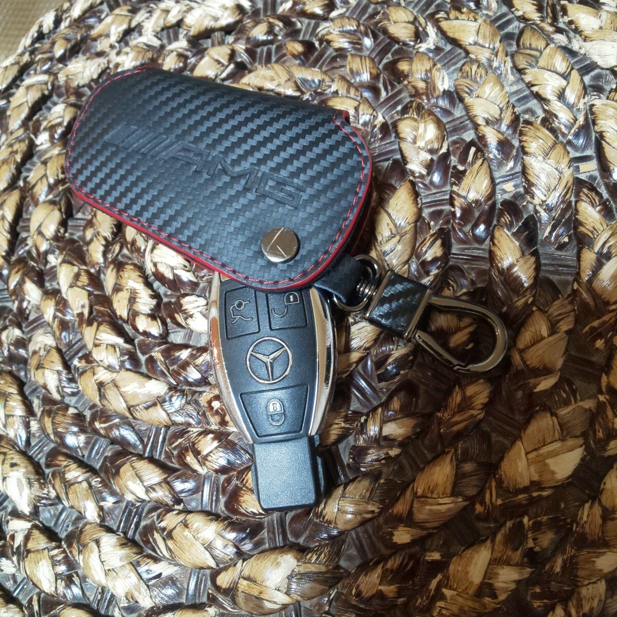 メルセデス・ベンツ W205 スマートキー AMG Mercedes Benz ケース付き拍卖