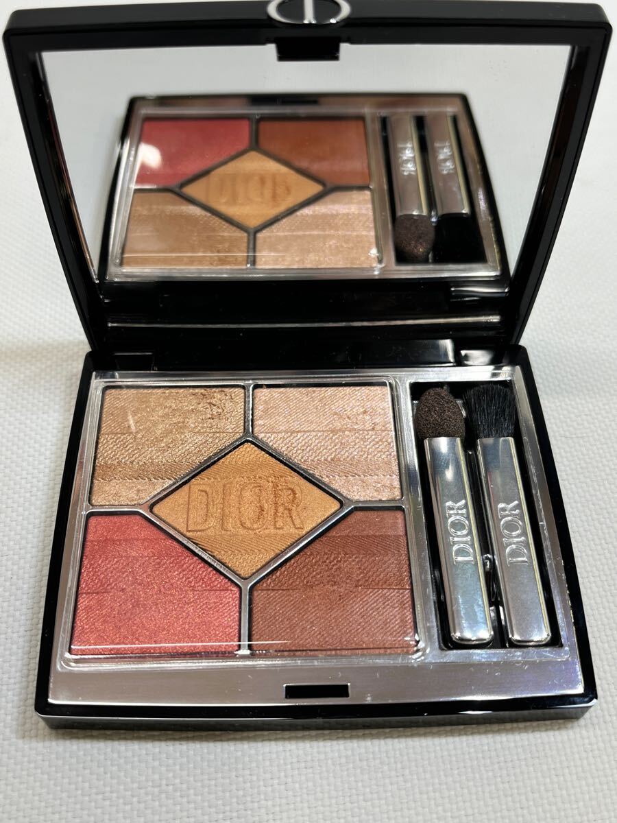 ☆Dior ディオール ディオールショウ サンク クルール 663 サントノーレ プラン ドゥ パリ コレクション限定品 ポーチ付 アイシャドウ拍卖