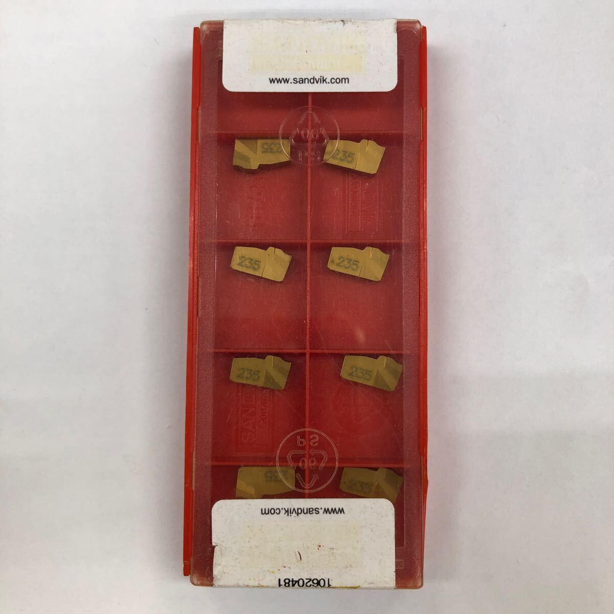 サンドビック SANDVIK N151.2-300-5F 235 チップ 10個入1箱拍卖