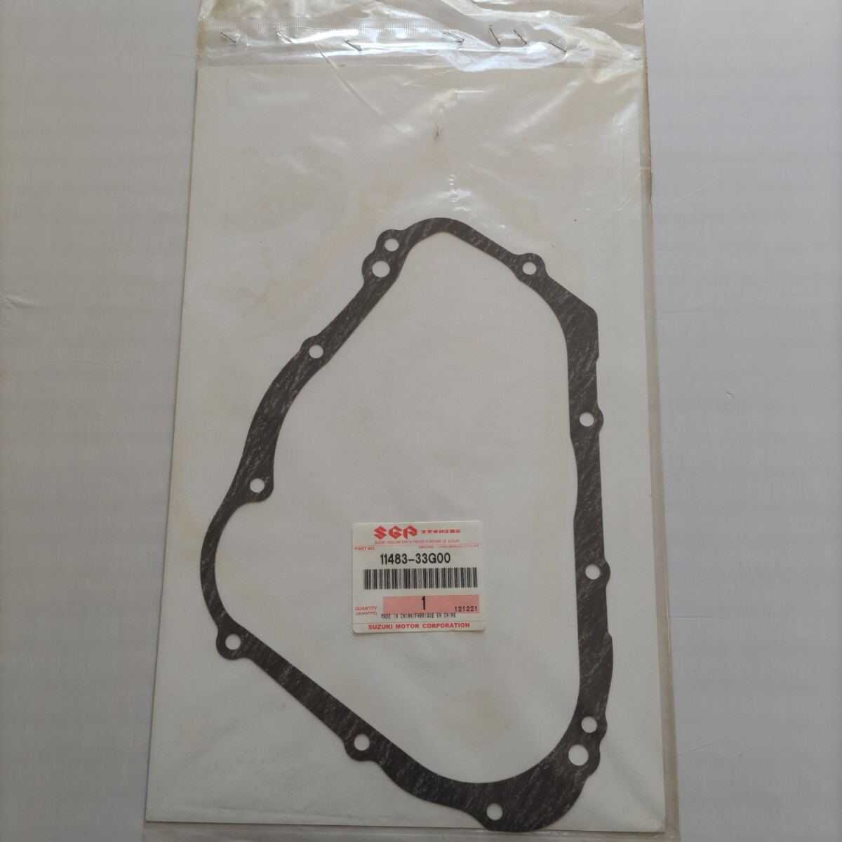 横浜発 アドレスV125G クランクシャフトカバー ライト ガスケット CF46A 11483−33G00 未使用 未開封品 純正部品 スズキ純正拍卖