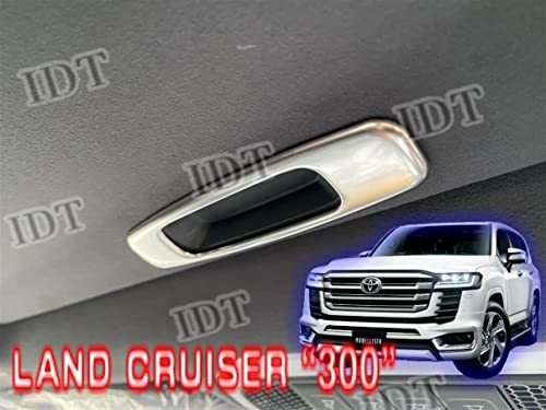 IDT 新型 300系 ランドクルーザー 電動 ムーンルーフ ハンドルカバー ガーニッシュ サンルーフ シルバー拍卖