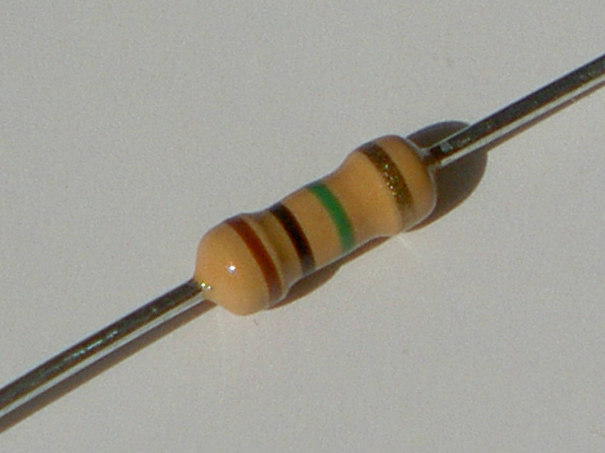 カーボン抵抗 1/4w 1MΩ 【1セット30本】拍卖