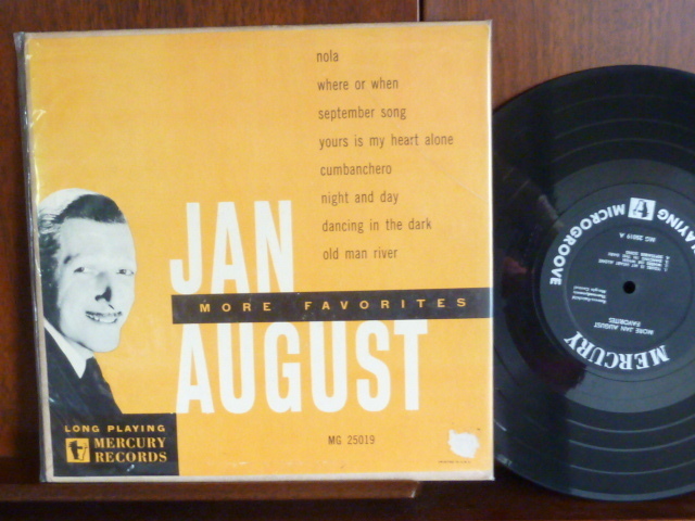 JAN AUGUST/MORE FAVORITES-25019 (25cmLP)拍卖
