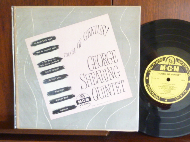 ジョージ・シアリング/TOUCH OF GENIUS-90 (25cmLP)拍卖