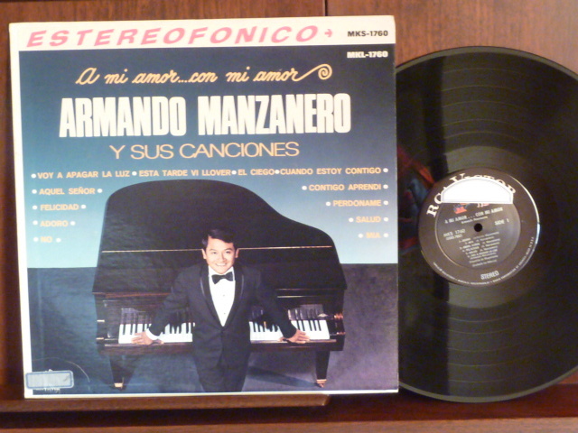 ARMANDO MANZANERO/A MI A MOR.CON MI AMOR-1760 (LP)拍卖