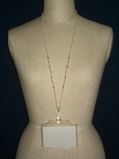 定形外(定形)郵便送料無料(ID-04)ネームカード用ネックストラップ(IDカード 社員証 ネームカード 名札)ハンドメイドで落札後の作成です!拍卖