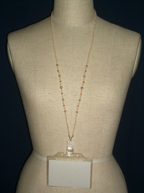 定形外(定形)郵便送料無料(ID-06)ネームカード用ネックストラップ(IDカード 社員証 ネームカード 名札)ハンドメイドで落札後の作成です!拍卖