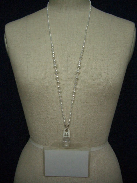 定形外(定形)郵便送料無料(ID-08)ネームカード用ネックストラップ(IDカード 社員証 ネームカード 名札)ハンドメイドで落札後の作成です!拍卖