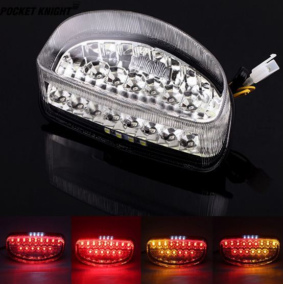 【送料無料】ホンダ CBR1100XX ホーネット250 1997 1998 ホーネット600 1998-2003 オートバイ LED テールランプ ブレーキライト拍卖