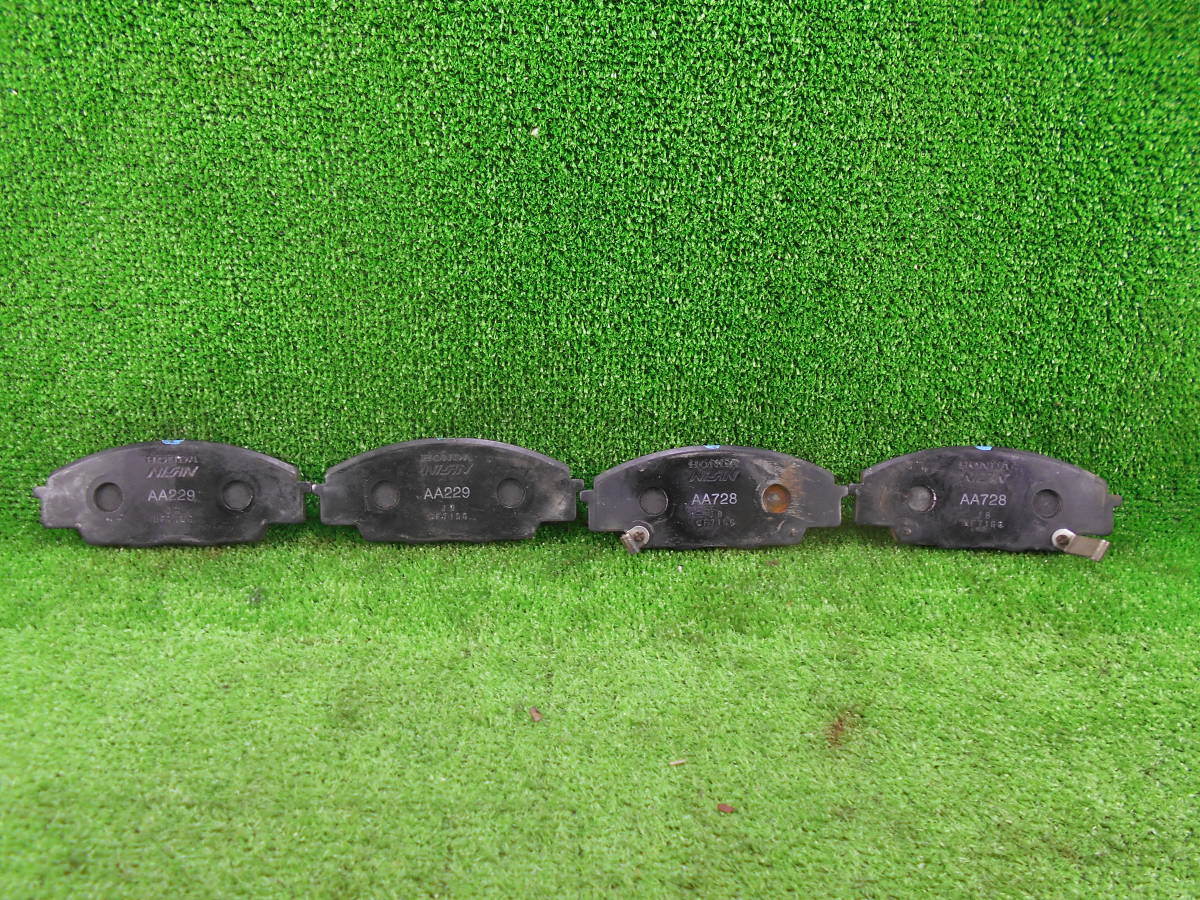 ホンダ S2000 AP1 純正 ブレーキパッド 前後セット 1台分 【中古】 AP1 AP2拍卖