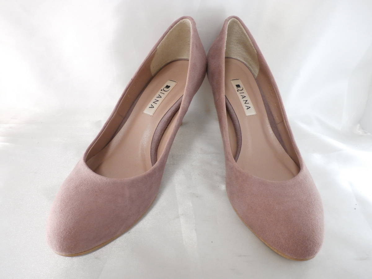 DIANA★本革パンプス★24★試着のみ★検索れいさえ24拍卖