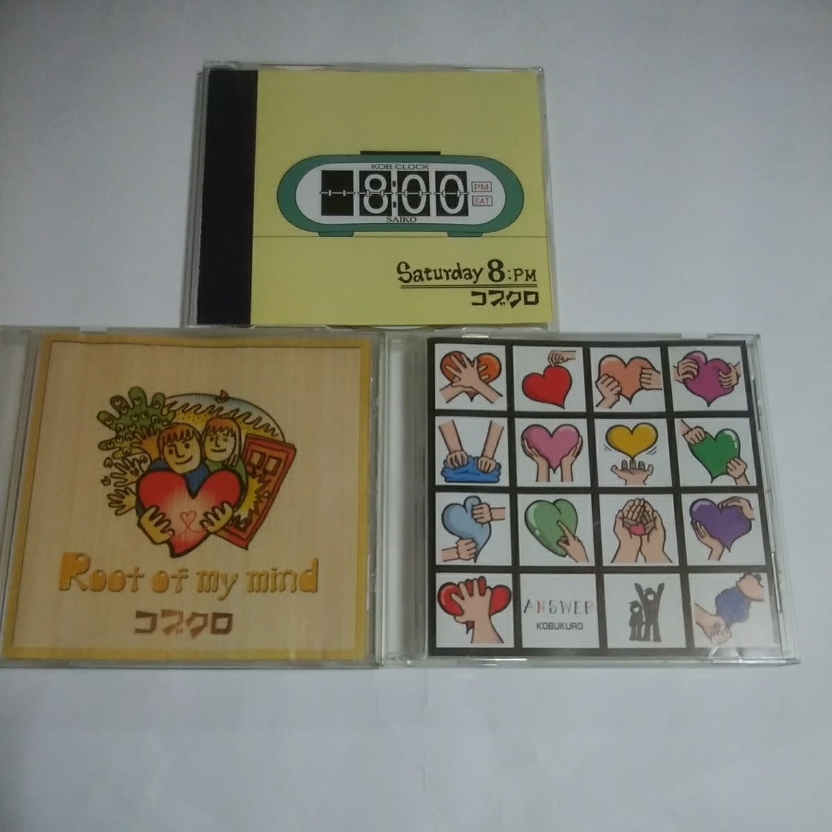 コブクロ インディーズ盤 アルバム 3枚セット 廃盤 即決価格 ANSWER Root of my mind Saturday 8:PM 送料198円 激レア盤拍卖