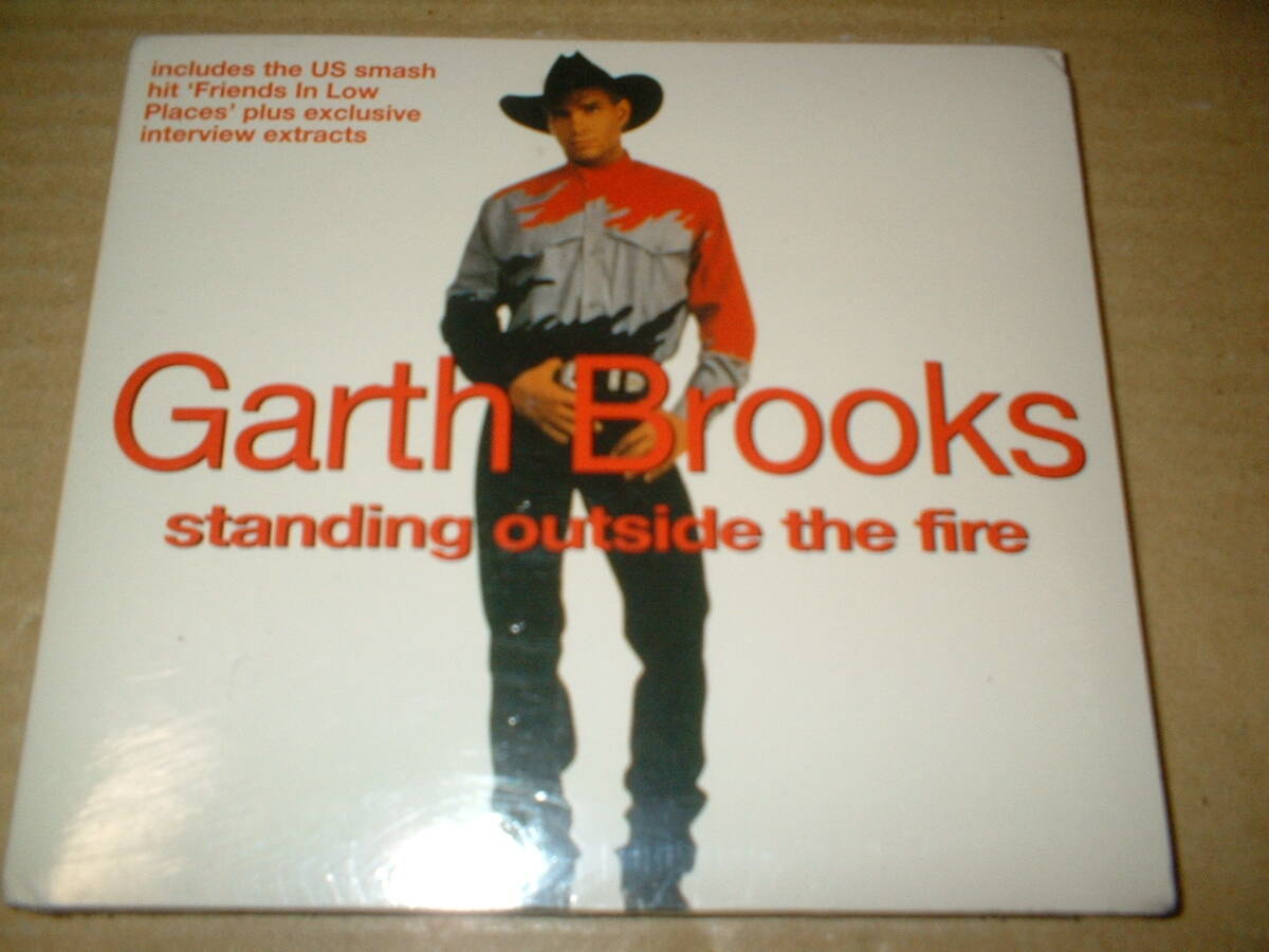 【輸入未開封マキシCD】ガース・ブルックス(Garth Brooks)/Satnding Outside The Fire (94年作!全4トラック!オーストラリア盤拍卖