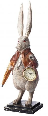 ラビットクロック ウサギ オブジェ 置き時計 インテリア 時計 飾り 雑貨 置物 おしゃれ かわいい拍卖