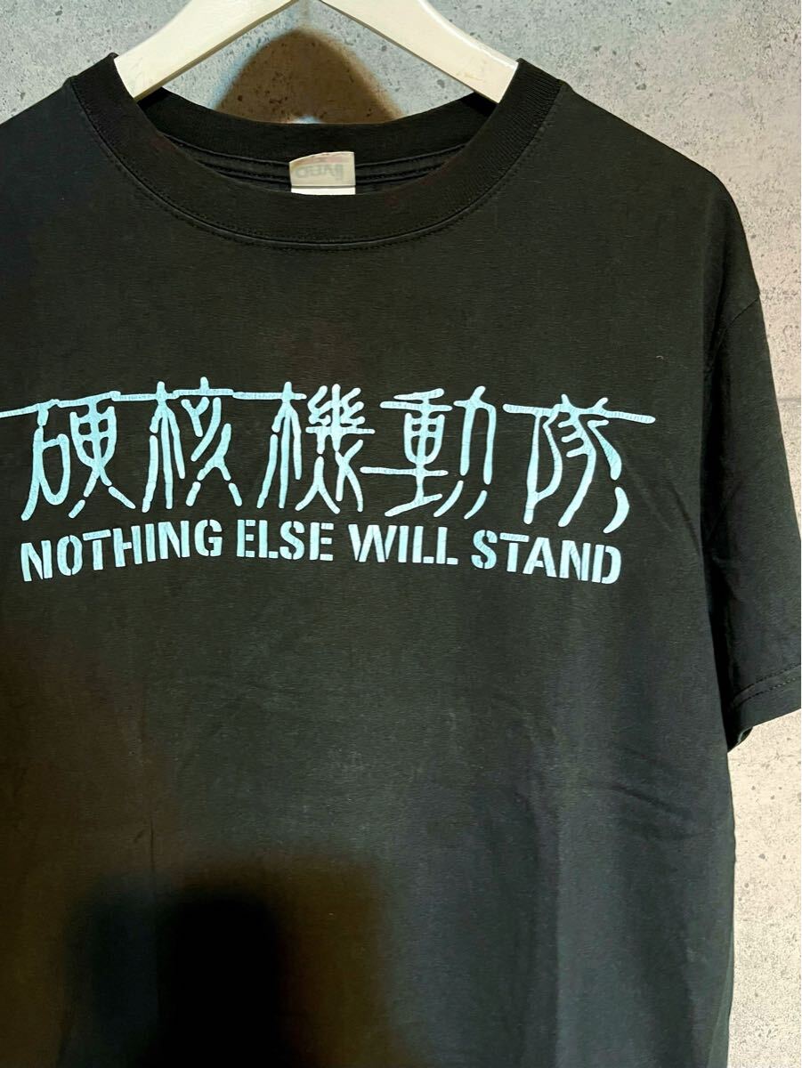 【 激レア ヴィンテージ 】 GUHROOVY グルーヴィー 【 硬核機動隊 】 ロゴ Tシャツ Mサイズ ★ HARDCORE J-CORE ハードコア 攻殻機動隊 SAC拍卖