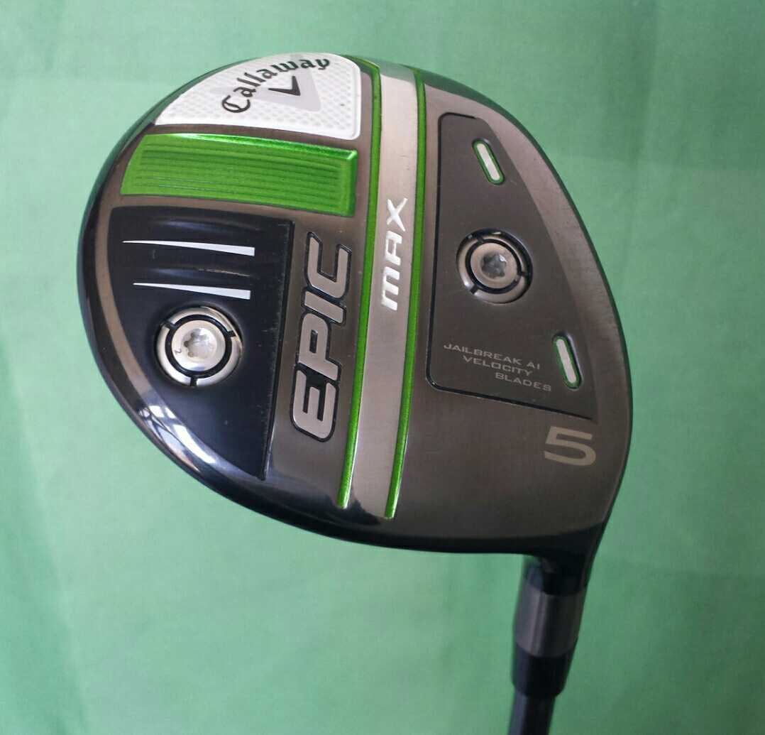 キャロウェイ EPIC エピック MAX マックス フェアウェイ FW5 Diamana 40 for Callaway フレックス S ★中古★拍卖