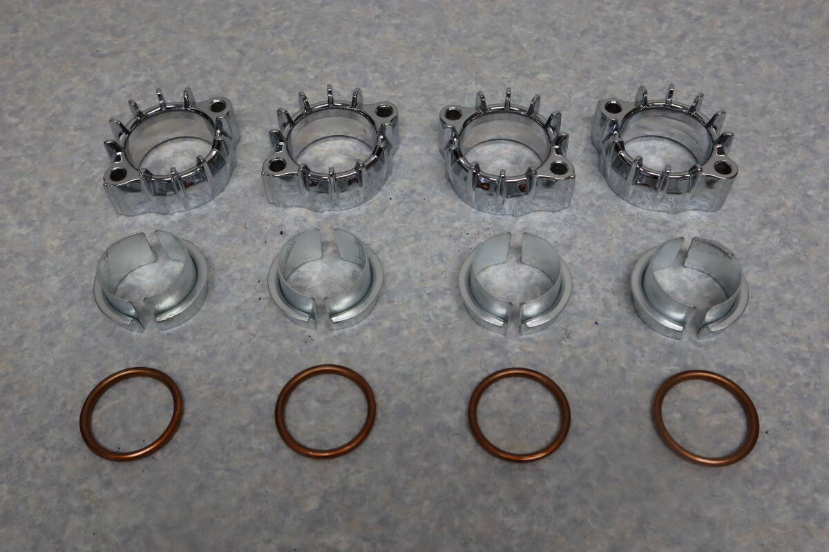 CBX400F CBX550F CBR400F メッキマフラーフランジ 5拍卖