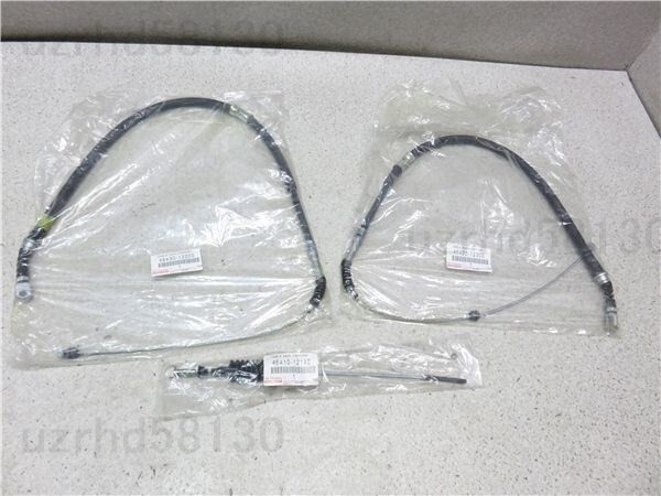 トヨタ純正 レビン トレノ AE86 パーキング ハンドブレーキ ケーブルセット TOYOTA拍卖