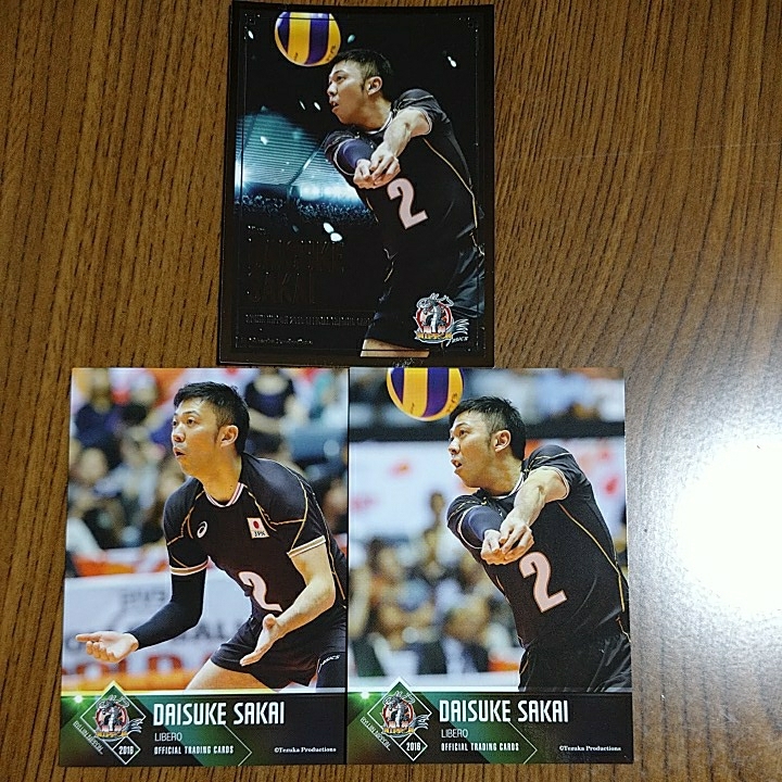 酒井大祐 全日本男子バレーボール 龍神NIPPON2016 公式トレーディングカード レギュラーカード&スペシャルカード トレカ 即決 数量9拍卖