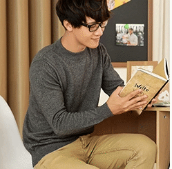 ★冬暖か着心地の良いカシミヤ混・紳士用ハイネックセーターXXL グレー★拍卖