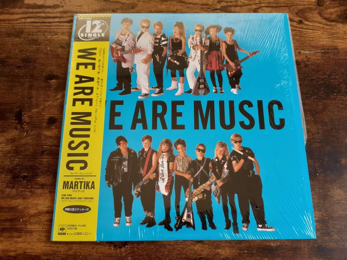 L5328◆12 / マルティカ Martika / We Are Music /Martika & The We Ares / 帯・ステッカー付拍卖