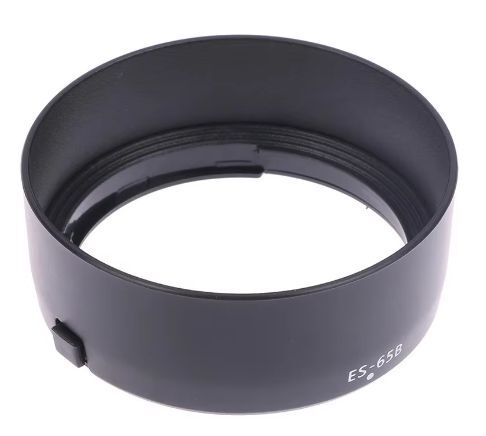 送料無料 キャノン レンズフード ES-65B RF50mm F1.8 STM 互換品拍卖