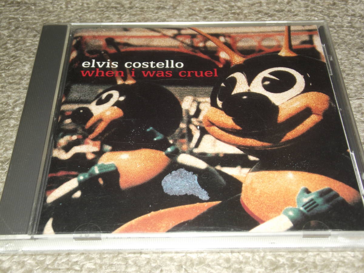 ★エルヴィス・コステロ/ホエン・アイ・ワズ・クルーエル Elvis Costello 国内盤帯なし★2002年4月17日発売 Island UICL-1017 定価2,548円拍卖