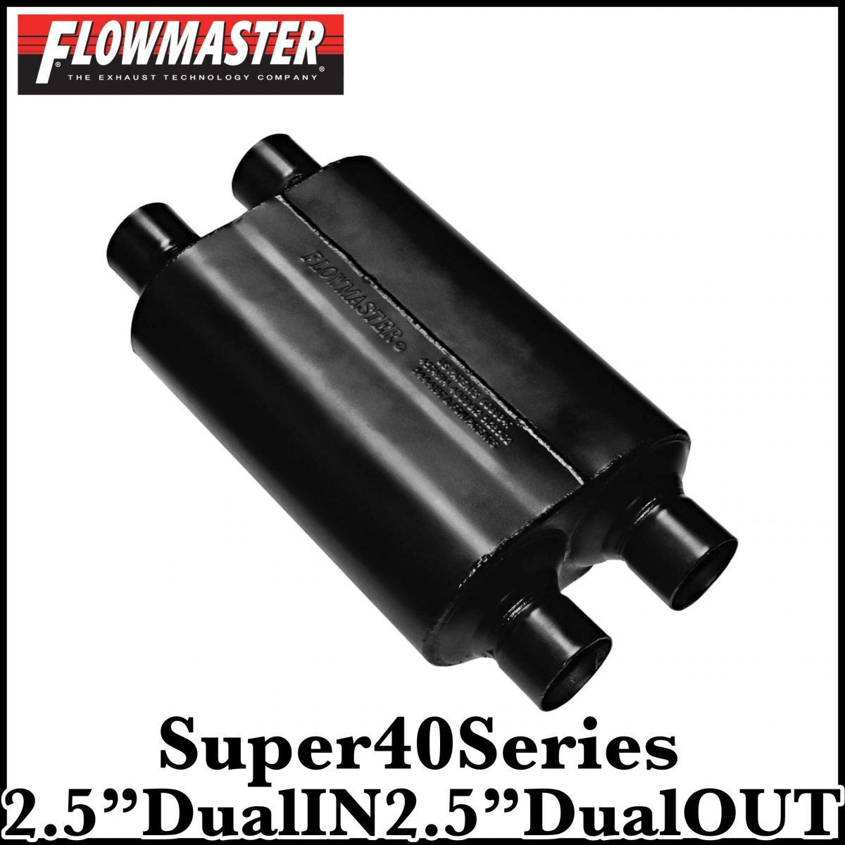 税込 FLOWMASTER フローマスター 9525454 スーパー40シリーズ マフラー タイコ アメ車 SUV トラック ピックアップ 即決 即納 在庫品拍卖