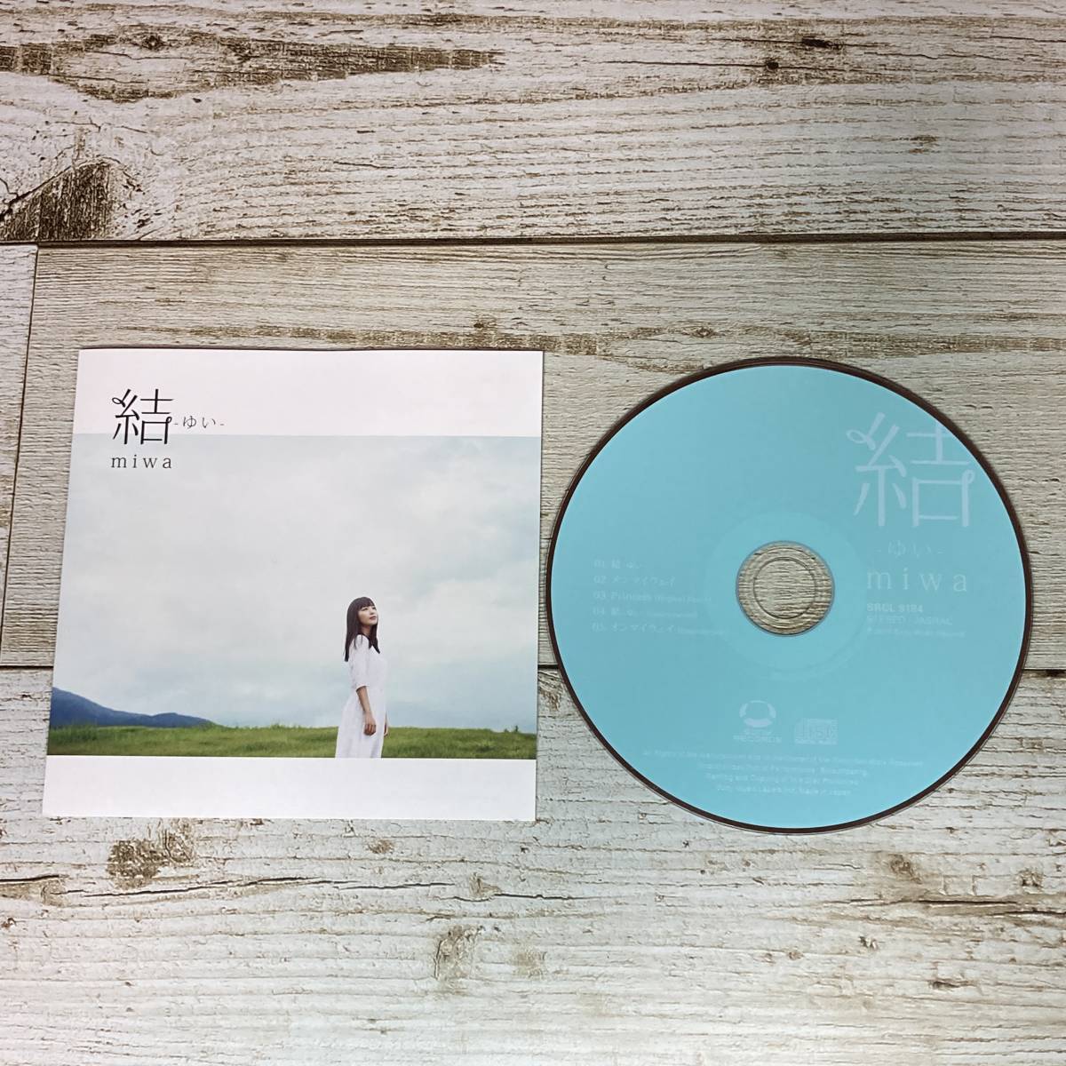 ●R2-80 シングルCD miwa / 結 -ゆい- ■ CD、歌詞カードのみ 【同梱不可】拍卖