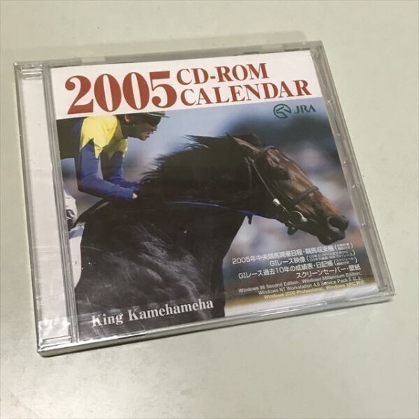 Z11517 ◆JRA 競馬 2005年 CD-ROM カレンダー Windows PCソフト拍卖