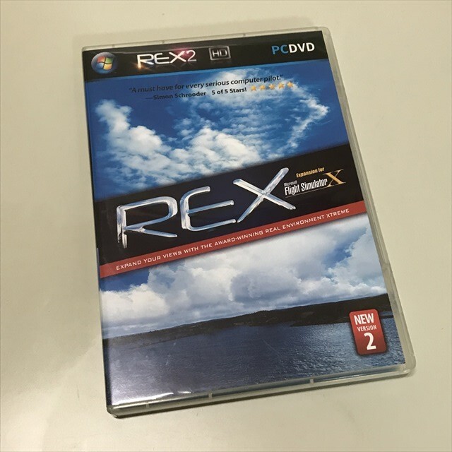 Z13600 ◆REX フライトシュミレータX アドオン Windows PCゲームソフト拍卖
