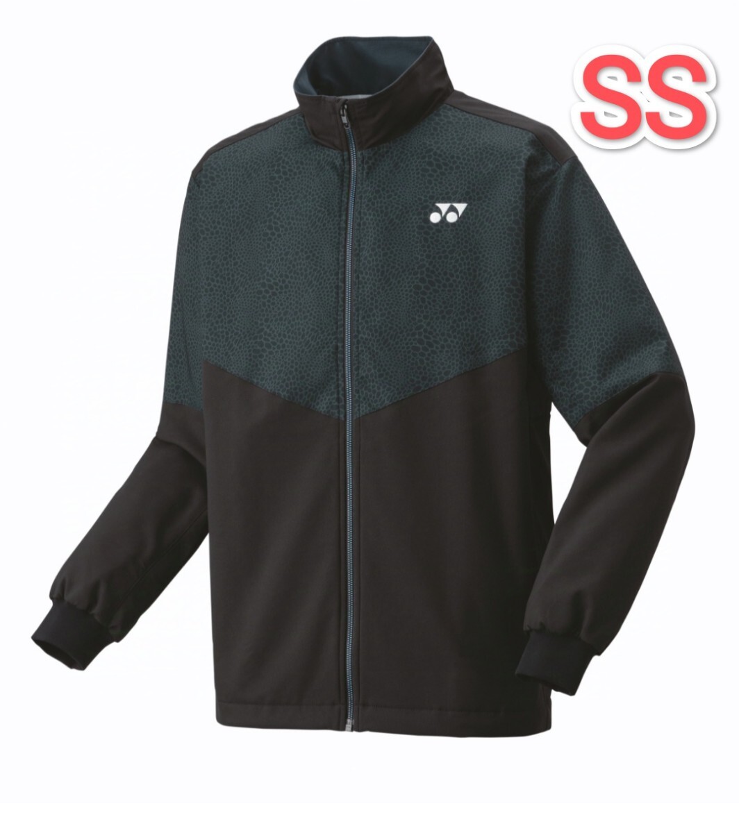 ヨネックス 裏地付ウィンドウォーマーシャツ SSサイズ 70099 ブラック【限定】拍卖