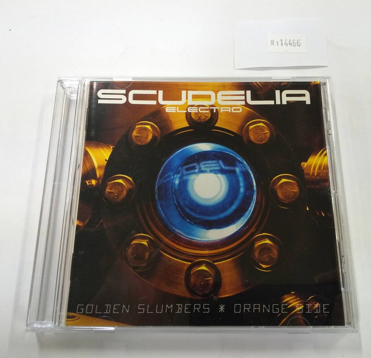 万1 14466 【CDアルバム】SCUDELIA ELECTRO スクーデリア・エレクトロ / GOLDEN SLUMBERS / ORANGE SIDE:帯付き拍卖