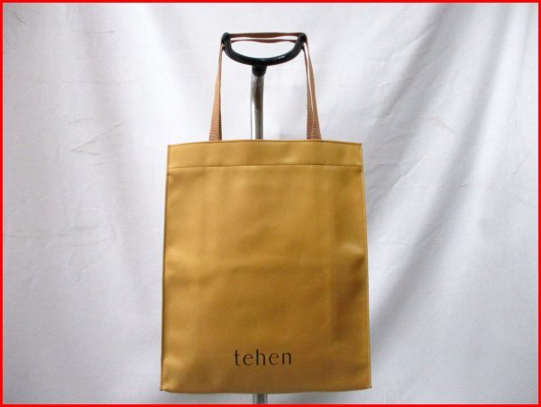 tehen/テーン◇トートバッグ ライトブラウン H31cm拍卖