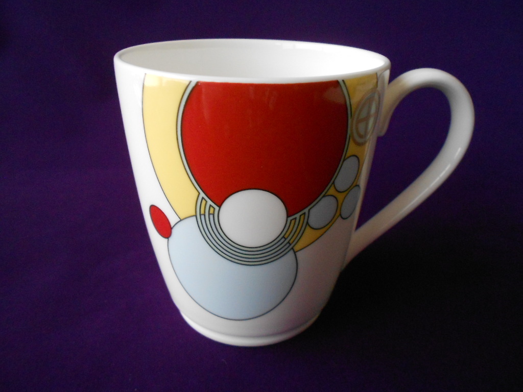 ノリタケ! ☆フランクロイドライト インペリアル・マグカップ☆ 新品 コーヒー 紅茶 カップ&ソーサー ギフト拍卖