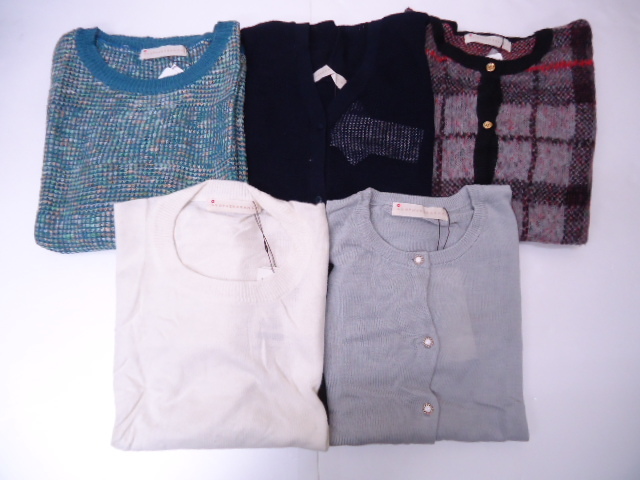 【KCM】SET-24-5s★新品★オリーブ デ オリーブ/アナザーブランチ レディース 福袋 【ニット トップス 5点セット】 激安・まとめ売り拍卖