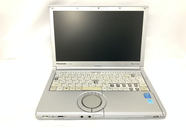 ■Panasonic Let’s note CF-SX3(BIOSパス)■CPU・メモリ不明 / HDDなし/パナソニックノートパソコン【J544】拍卖